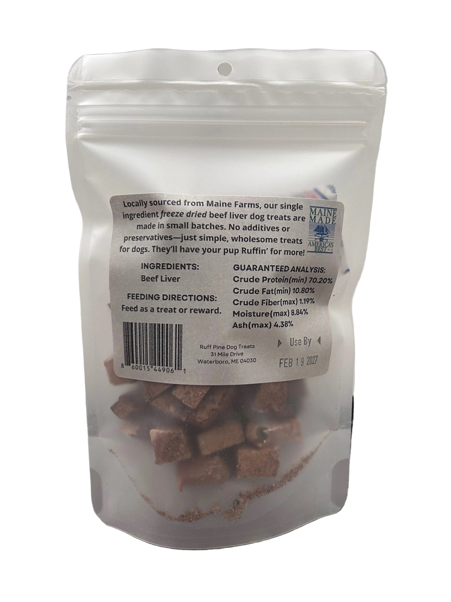 Freeze Dried Beef Liver (Wholesale)