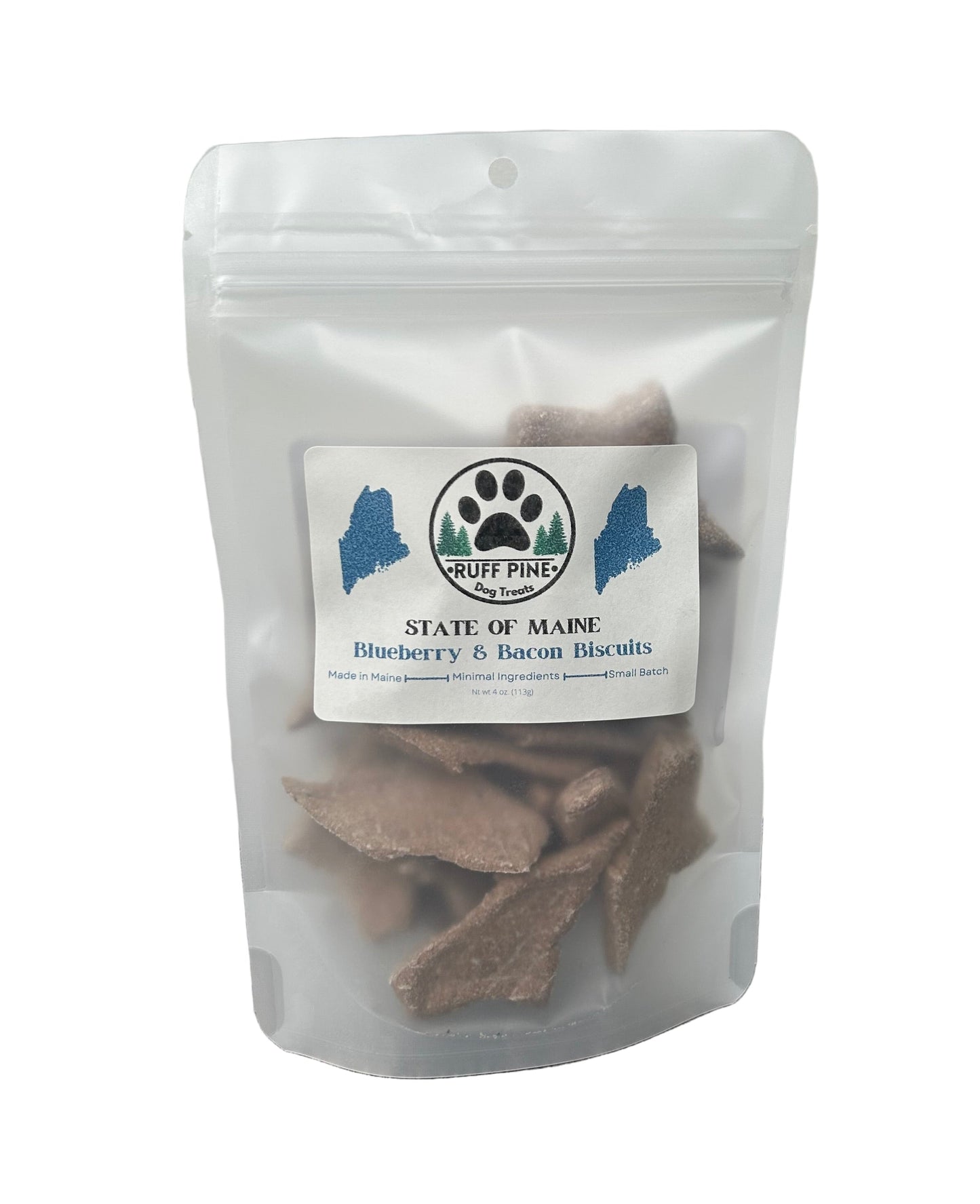 State of Maine Blueberry & Bacon Biscuits 🫐🥓🐾