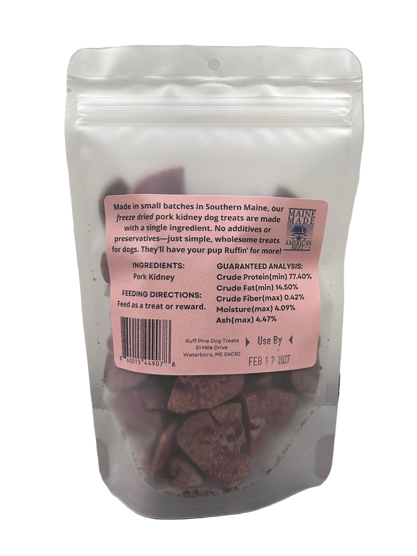 Freeze Dried Pork Kidney