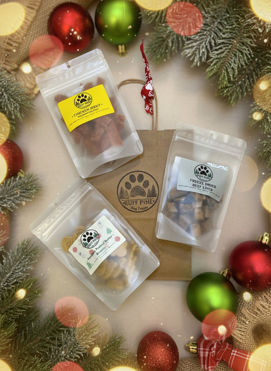 Elf (Small) Holiday Dog Treat Bundle